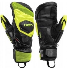 LEKI RĘKAWICE WCR Venom SL 3D MIitt black-ice lemon 9.0