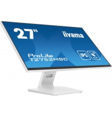 iiyama ProLite 27” Optical Bonded PCAP 10pt touchscreen monitor with IPS panel technology, edge-to-edge glass design and anti-fi