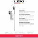 LEKI KIJE TREKKING LEGACY FX TA 110-130