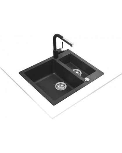 TEKA ZLEWOZMYWAK SYNTETYCZNY CLIVO 60 S-TQ 11B REV 2O AUTO WST ONYX BLACK