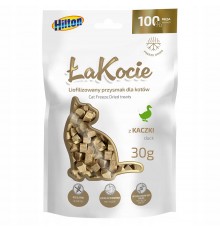 HILTON ŁaKocie Freeze dried duck - cat treats - 30g