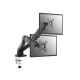 Equip 13"-27" Interactive Dual Monitor Desk Mount Bracket
