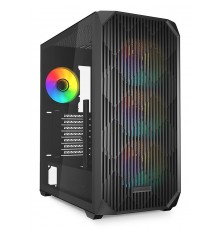 Sharkoon AK3 RGB Midi Tower Black