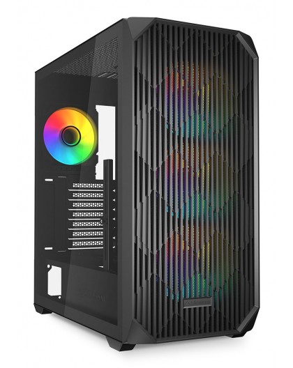 Sharkoon AK3 RGB Midi Tower Black