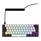 Sharkoon SGK50 S4 keyboard Home USB QWERTZ German White