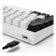 Sharkoon SGK50 S4 keyboard Home USB QWERTZ German White