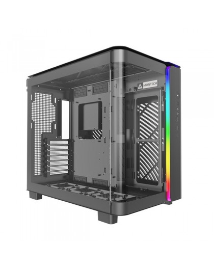 Montech KING 95 Midi-Tower, Tempered Glass, ARGB - black