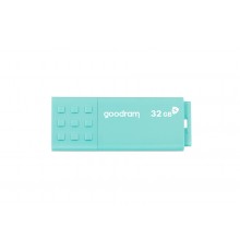 Goodram UME3 USB mälupulk 32 GB USB Type-A 3.2 Gen 1 (3.1 Gen 1) türkiissinine