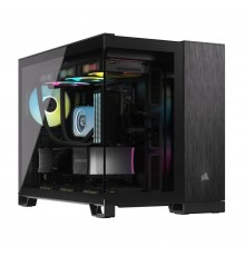 Corsair CC-9011287-WW computer case Midi Tower Aluminium, Black