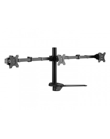 Equip 17"-27" Articulating Triple Monitor Tabletop Stand