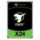 Seagate Exos X24 internal hard drive 24 TB 7200 RPM 512 MB 3.5" Serial ATA