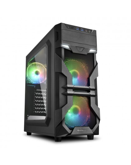 Sharkoon VG7-W RGB Midi Tower Black