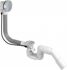 Bathtub siphon with automatic stopper