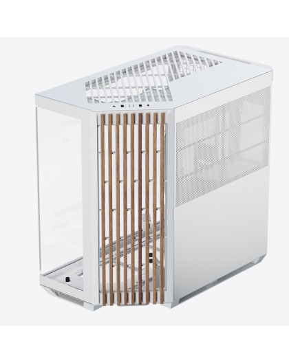 APNX V1-W-WT-v1 Midi Tower White, Wood