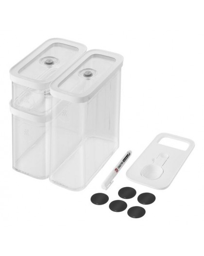 ZWILLING 1026082 Rectangular Container 5.4 L Transparent, White 5 pc(s)