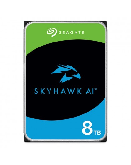 Seagate SkyHawk AI internal hard drive 8 TB 7200 RPM 256 MB 3.5" Serial ATA III (ST8000VE001)