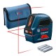 Bosch GLL 2-10 Professional Line level 10 m 630-650 nm