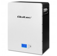 Qoltec 53860 Energy storage LiFePO4 |5.12kWh | 51.2V | 100Ah | BMS| LCD