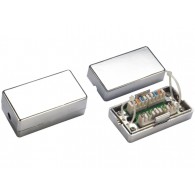 Alantec WTM09 network junction box Cat6 Silver