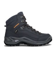 LOWA Renegade GTX Mid Male Adult Black, Blue, Grey