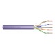Installation cable DIGITUS cat.6, U/UTP, B2ca, AWG23/1, LSOH, 500m, purple, reel