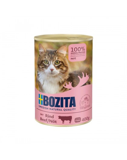 BOZITA Beef Pate - wet cat food - 400g