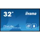 iiyama 32" Full HD professional digital signage display with advanced control and connectivity options
