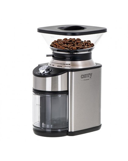 Camry CR 4443 coffee grinder Burr grinder Black,Silver