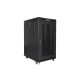 FLOOR-STANDING RACK CABINET 19" 22U 800X1000 BLACK PERFORATED LCD DOOR LANBERG (FLAT PACK) V2