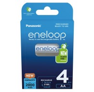 Rechargeable batteries PANASONIC ENELOOP AA 2000 mAh 4 szt (BK-3MCDE/4CP)