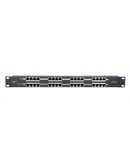 Extralink PoE Injector 16 Port 16x 100Mb/s RJ45, Rackmount