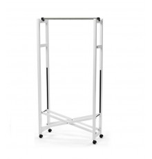 ARREDAMENTI GIULIUS Giulius Clothes Rack - 78 x 31 cm, White
