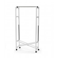 ARREDAMENTI GIULIUS Giulius Clothes Rack - 78 x 31 cm, White