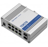 Teltonika TSW210 network switch Unmanaged Gigabit Ethernet (10/100/1000) Aluminium