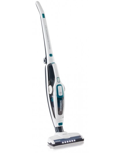 Leifheit PowerVac 2in1 2-in-1 stick vacuum Battery Dry Cyclonic Bagless Black, Blue, White