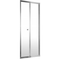 Built-in shower door 90 cm - folding