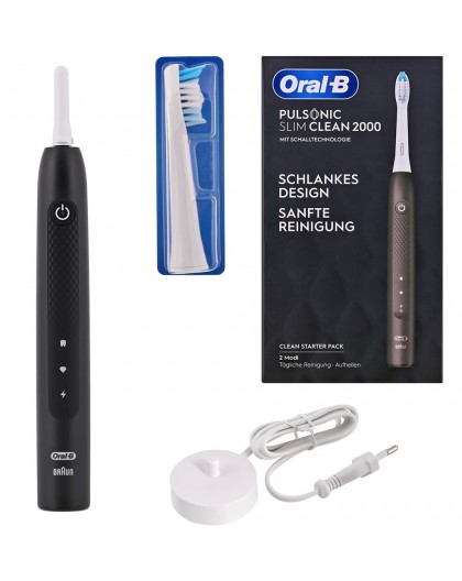 Oral-B Pulsonic Slim Clean 2000 Sonic toothbrush Black