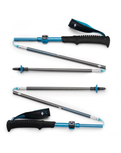 BLACK DIAMOND Distance Carbon FLZ trekking pole Unisex Foldable 125-140 cm