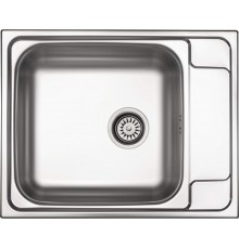 1-bowl steel sink with drainer