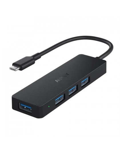 AUKEY CBC64 Wired USB 3.2 Gen 2 (3.1 Gen 2) Type-C Black