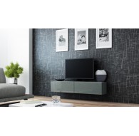 Cama TV stand VIGO 140 30/140/40 grey/grey gloss