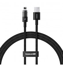 Baseus Gem USB to IP 2.4A Fast Charging Cable 1 m Black