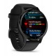 Garmin Venu 3 3.56 cm (1.4") AMOLED 45 mm Digital 454 x 454 pixels Touchscreen Black Wi-Fi GPS (satellite)
