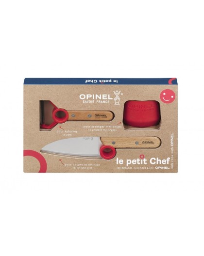 Opinel Le Petit Chef 3 pc(s) Knife set