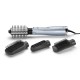 BaByliss Hydro-Fusion Hydro Fusion Smooth & Shape Hot air brush Warm Gray, Silver 1000 W 98.4" (2.5 m)