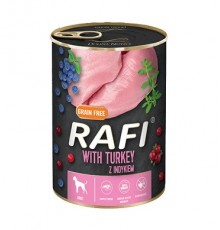 Dolina Noteci Rafi Dog wet food with turkey, blueberries and cranberries - 800g