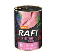 Dolina Noteci Rafi Dog wet food with turkey, blueberries and cranberries - 800g