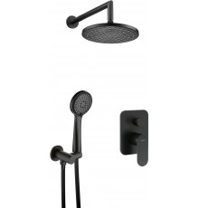 Concealed shower set