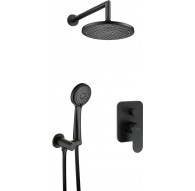 Concealed shower set