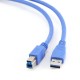 Gembird CCP-USB3-AMBM-6 USB cable 1.83 m USB A USB B Blue